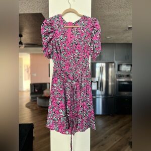 SHEIN Curve Floral Dress sz 2XL EUC
